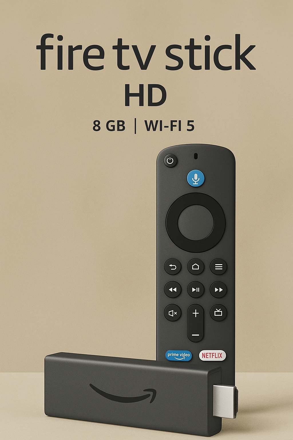 Elevate Your Streaming with the Latest Fire TV Stick & Alexa Voice Remote - HD Media Player for Ultimate Entertainment!