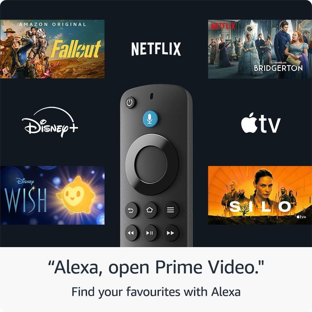 Elevate Your Streaming with the Latest Fire TV Stick & Alexa Voice Remote - HD Media Player for Ultimate Entertainment!