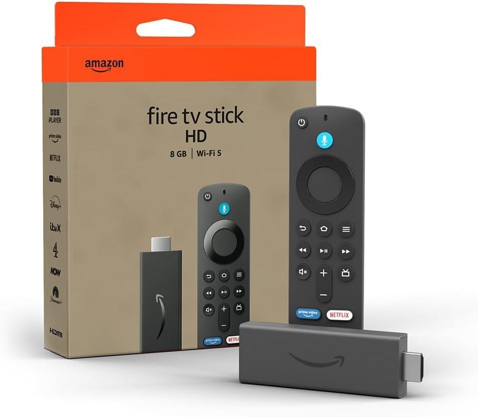 Elevate Your Streaming with the Latest Fire TV Stick & Alexa Voice Remote - HD Media Player for Ultimate Entertainment!