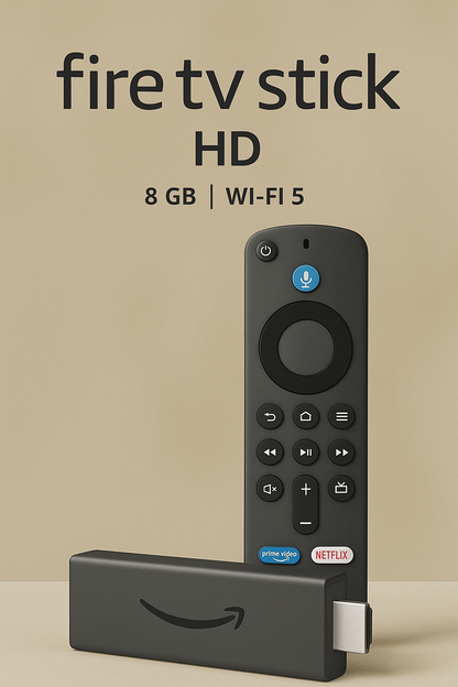 Elevate Your Streaming with the Latest Fire TV Stick & Alexa Voice Remote - HD Media Player for Ultimate Entertainment!